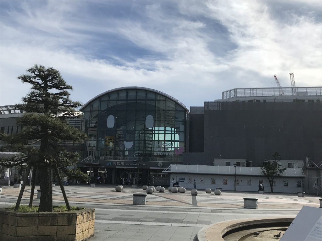 高松駅舎ファサード