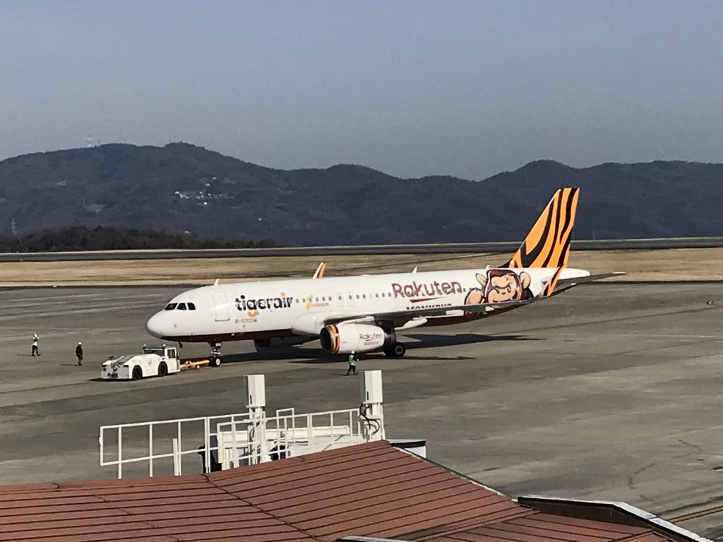 岡山空港
タイガーエア