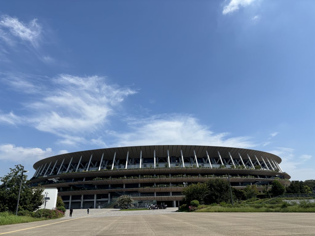 国立競技場のファサード