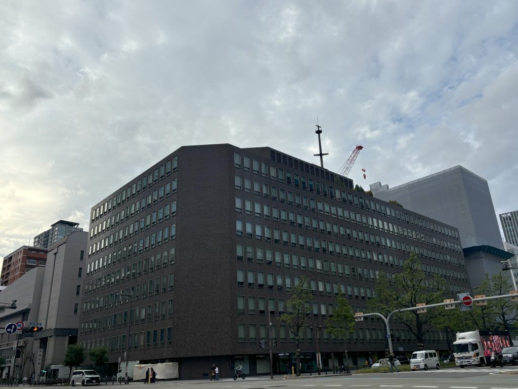 竹中工務店大阪本店のファサード