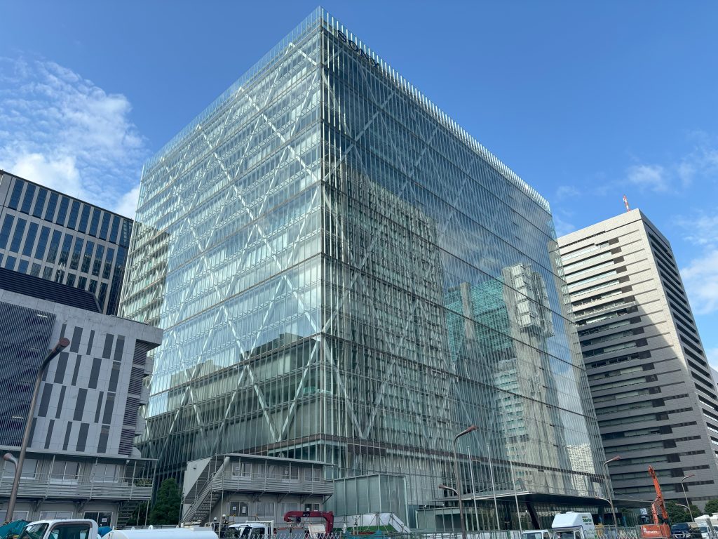 ソニーシティのファサード